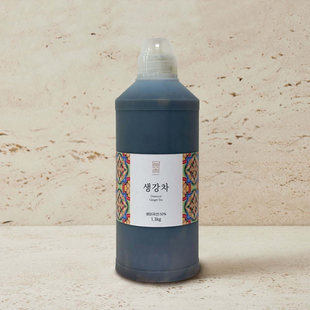 담꽃 국산 착즙 생강청 계피 1.3kg, 2개