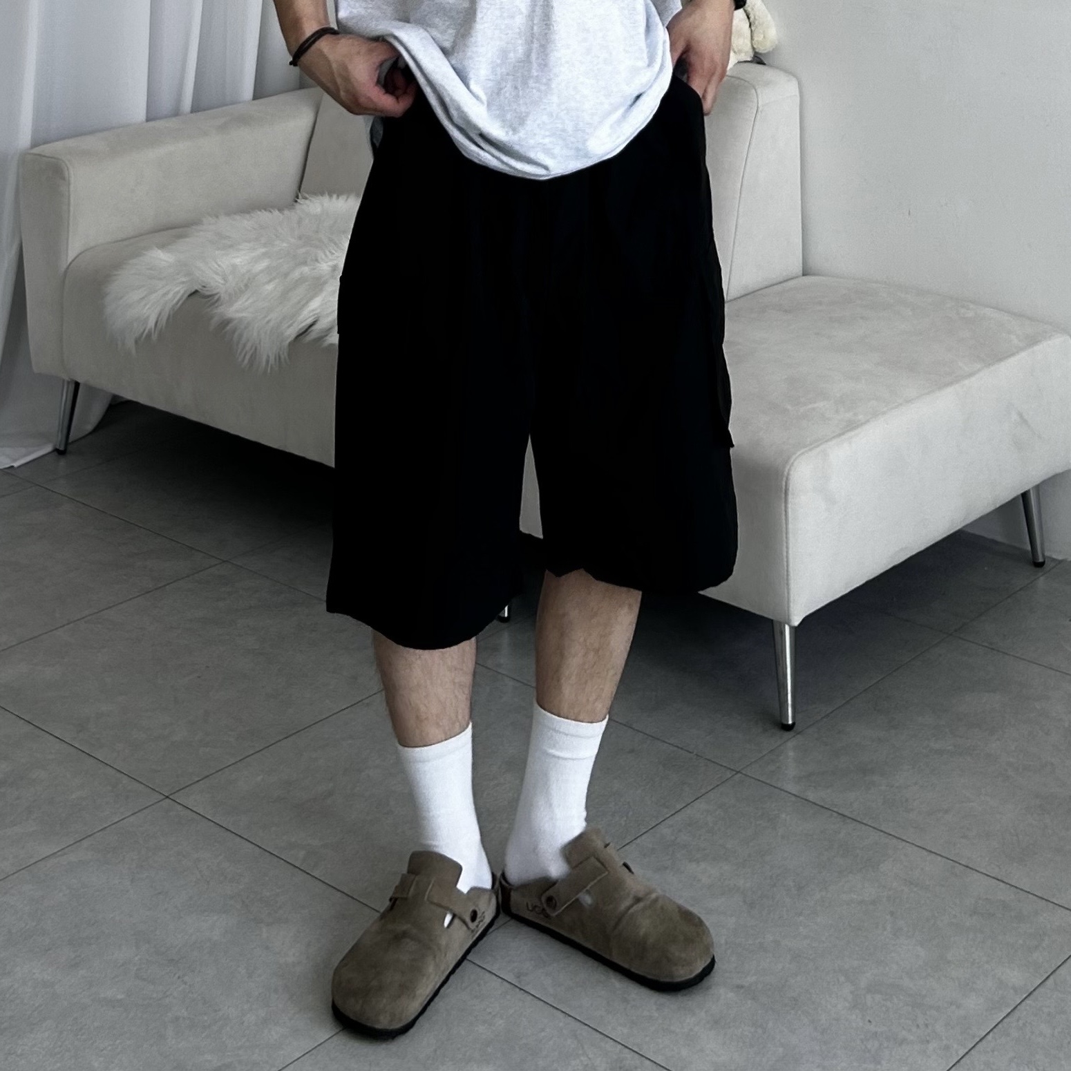 카고버뮤다팬츠 남자버뮤다반바지 이미지 7