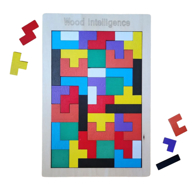 나무 테트리스 노인 시니어 치매 예방 퍼즐 게임 제품 이미지