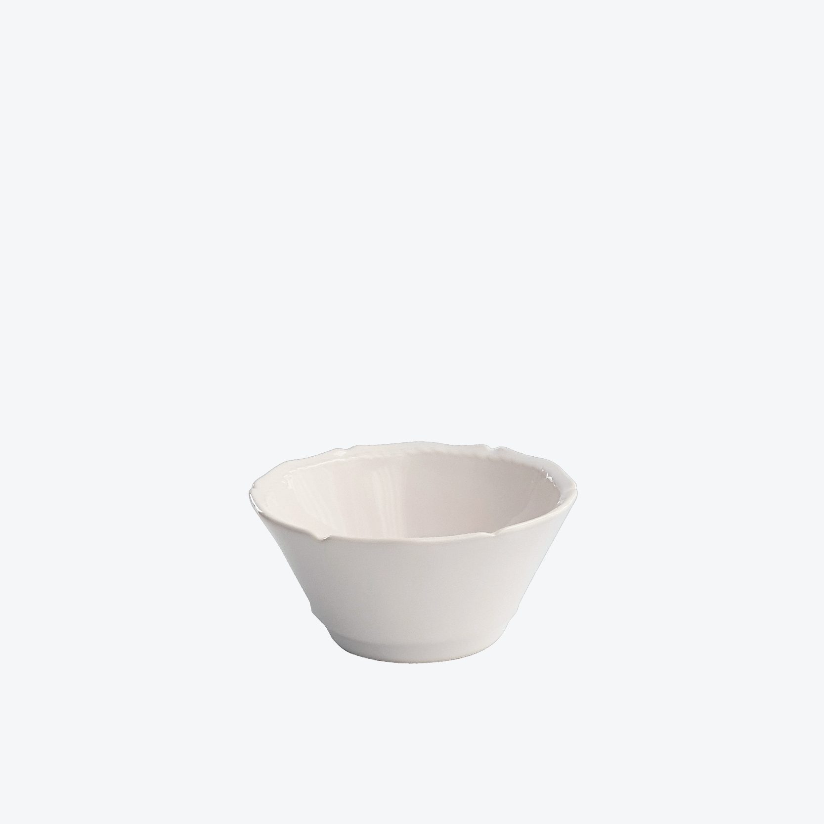 [에지리x마루신] 라코에나 도자기 밥공기 예쁜 그릇 12cm, 릴리화이트 - 상품 이미지