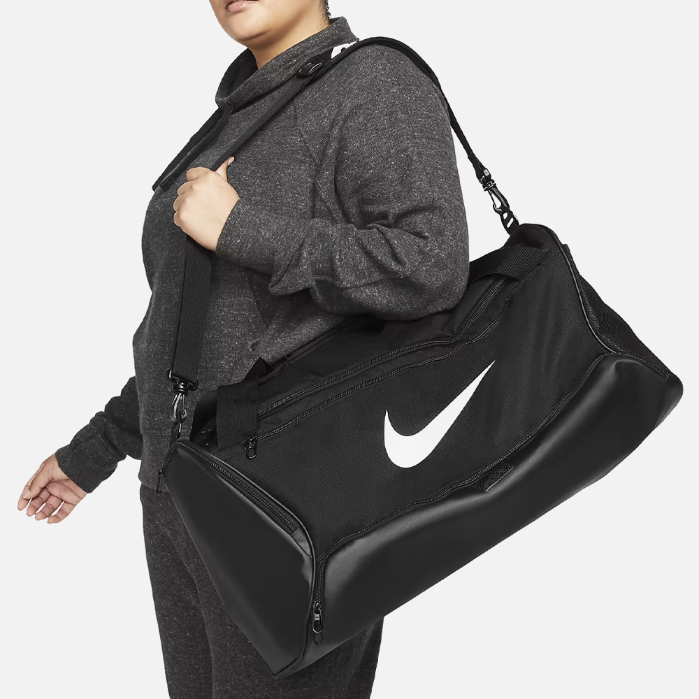 나이키 스우시 더플백 크로스백 M, 블랙