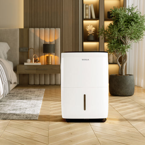 [위니아 17L 제습기 조작부 이미지]