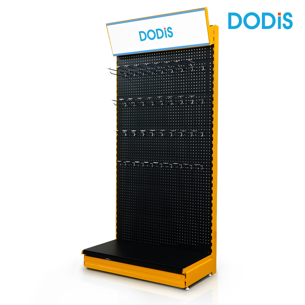 하이퍼 공구진열대 벽대용 광고형 타공판 공구 보관 스탠드 정리대 1000x500x1245