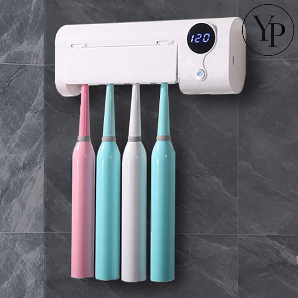 가정용 칫솔 살균기 4인 자외선램프 소독기 uv 독립형 칫솔걸이 거치대