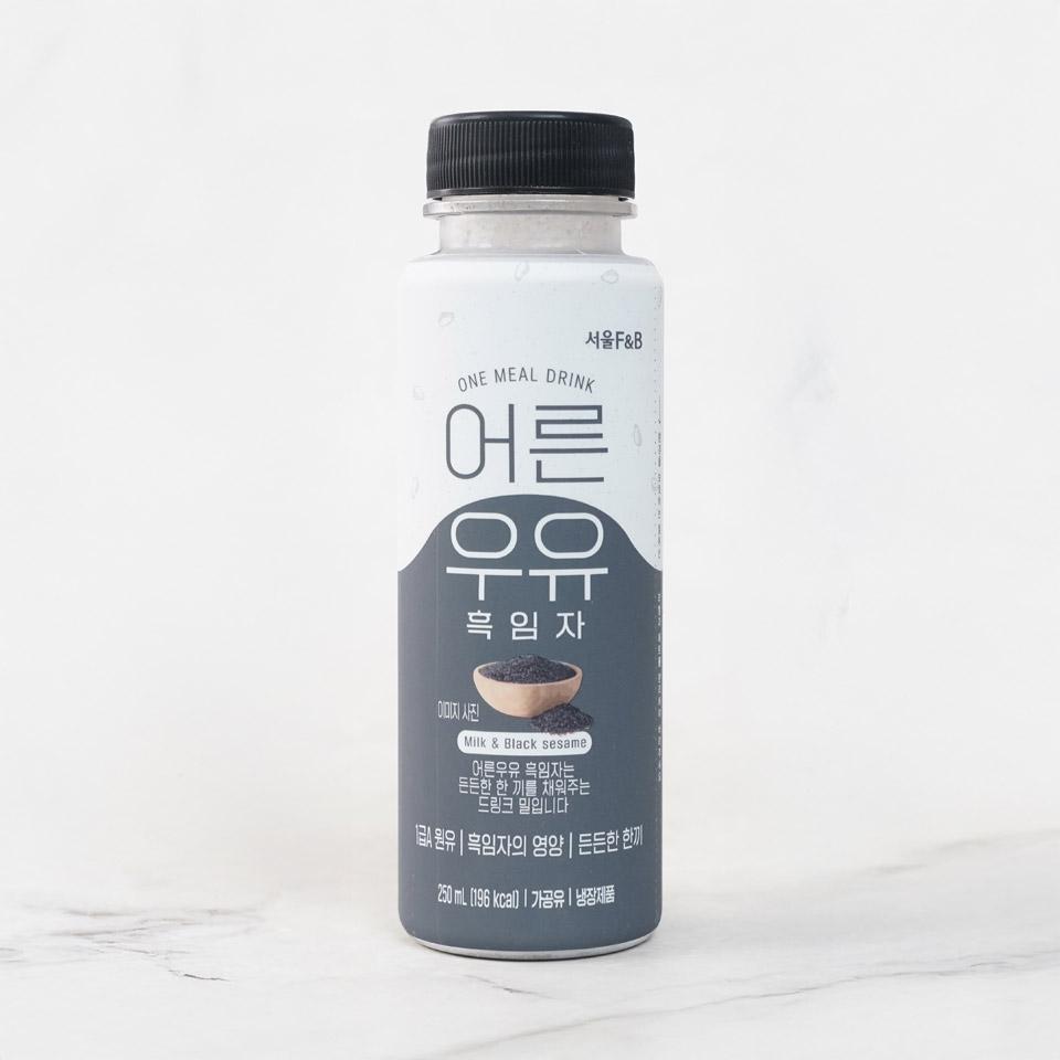 메가마트 어른우유 흑임자 250ml - 상품 이미지