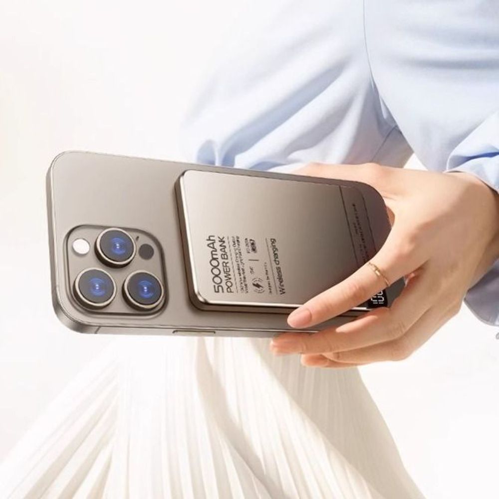 아이폰16 갤럭시s25 맥세이프 보조 배터리 고속 충전 마그네틱 10000mah 대용량 - 상세 이미지 2