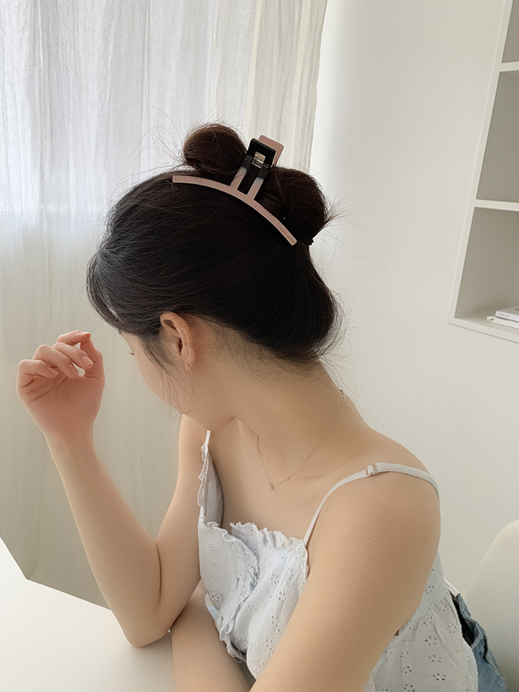 France Handmade, 딥커브 헤어클로 - 숱많은 빅사이즈 넓은집게핀 프랑스핀 - 상세 이미지 3