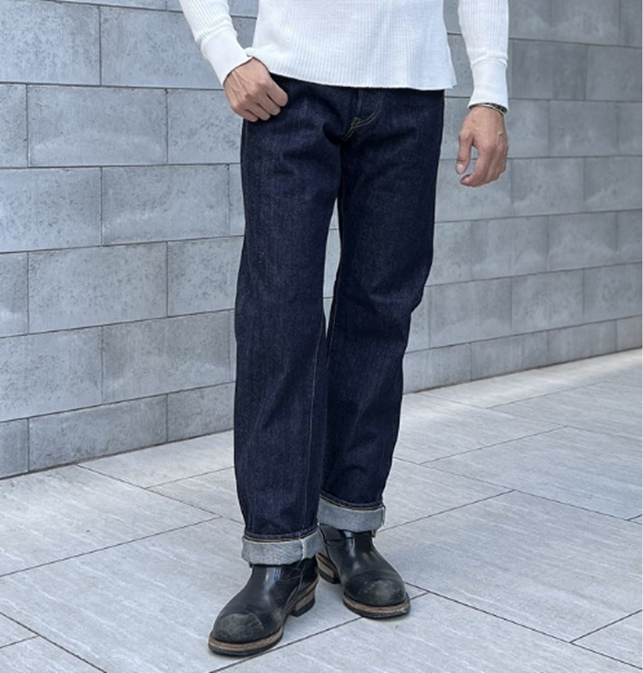 제라도 301EXX 블랙택 셀비지 데님 팬츠 JP94301E 이미지 7