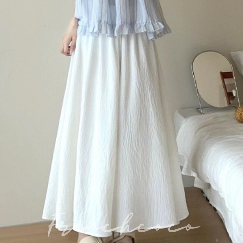 프렌치코코 플리츠 치마바지 데일리