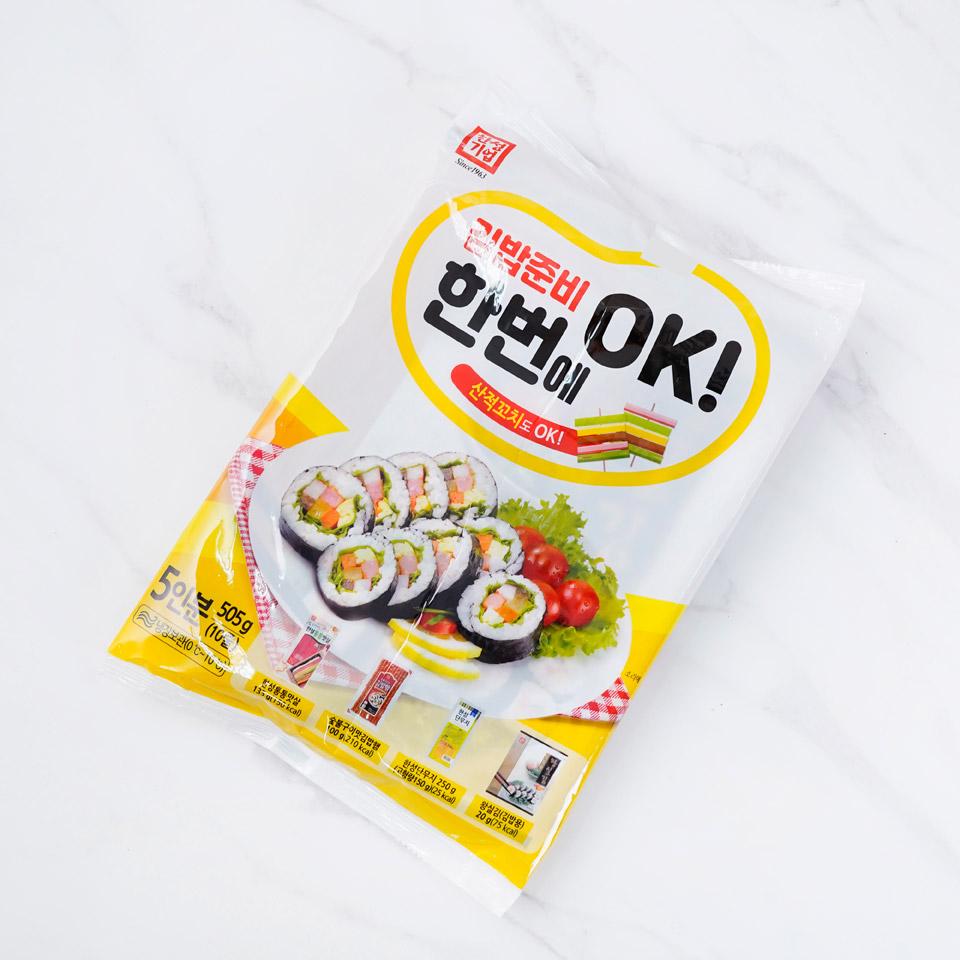메가마트 한성 김밥준비 한번에 OK 김밥 세트 505g - 상세 이미지 2
