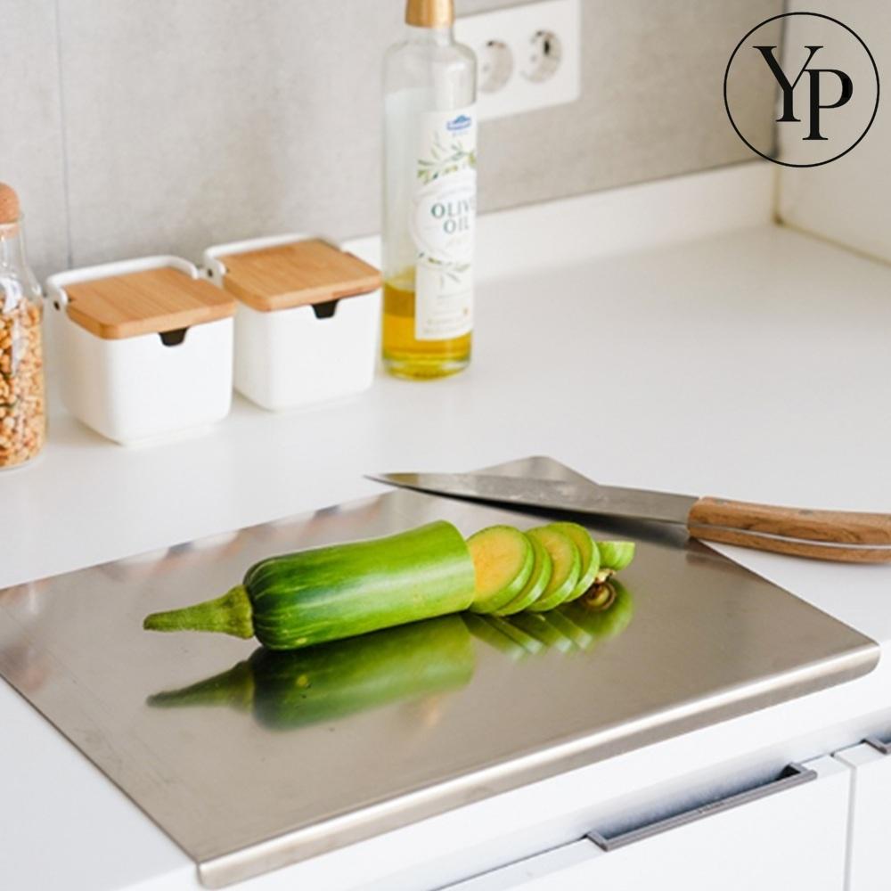 스테인레스 양면 도마 제빵 작업대 싱크대 보호판 향균 반죽 L자 받침대