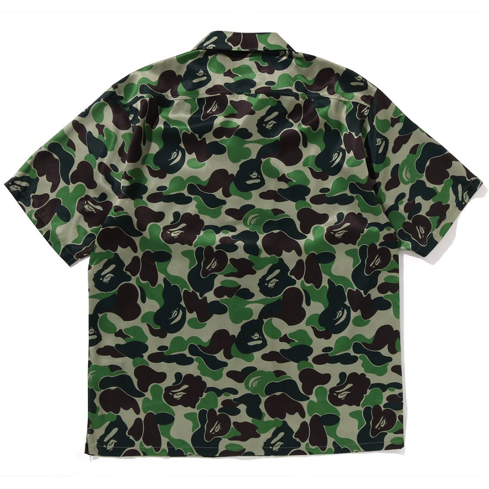 베이프 반팔셔츠 ABC CAMO OPEN COLLAR SS SHIRTS 1L30-132-007 - 상세 이미지 4