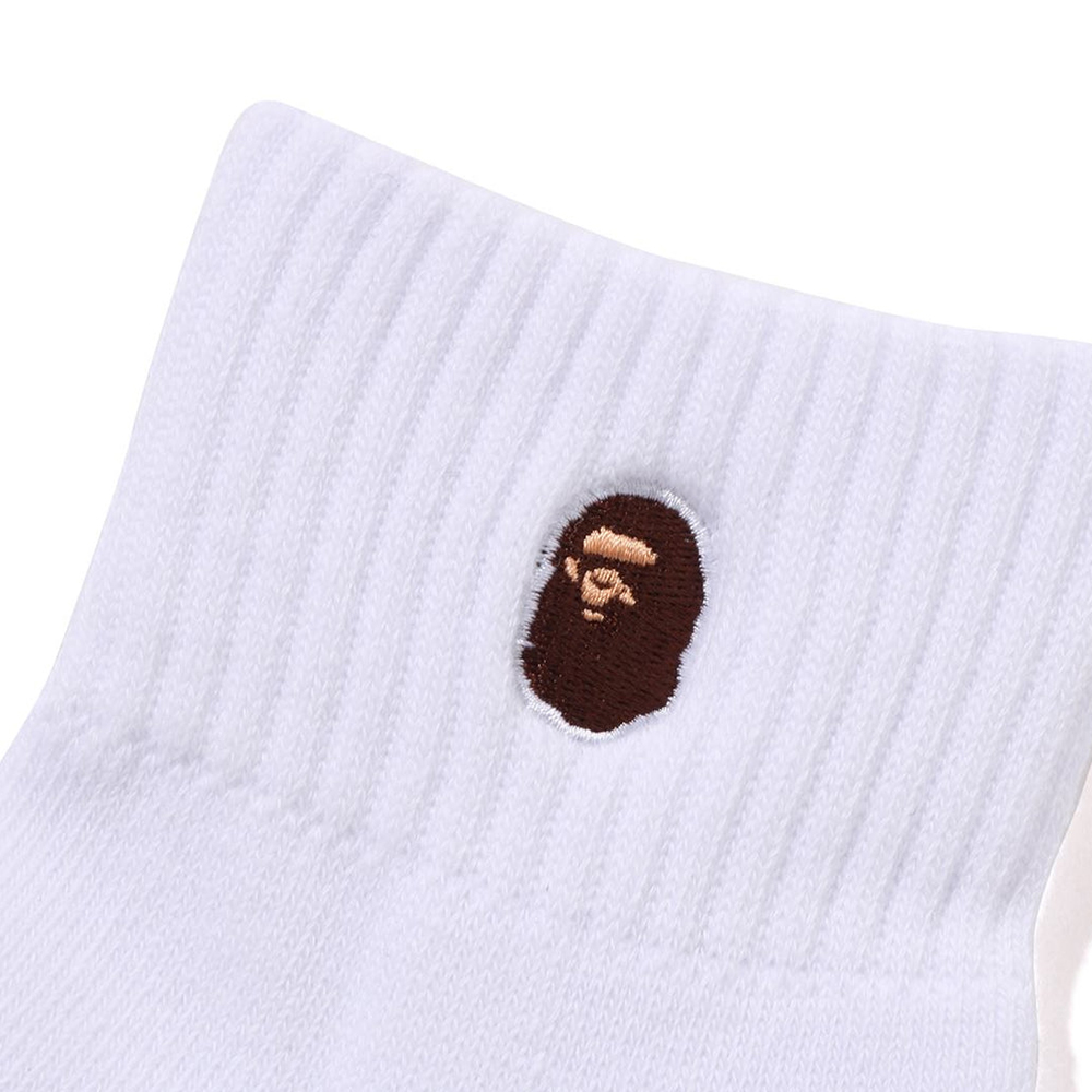 베이프 우먼즈 양말 ONE POINT ANKLE SOCKS 1L30-284-002 - 상세 이미지 4