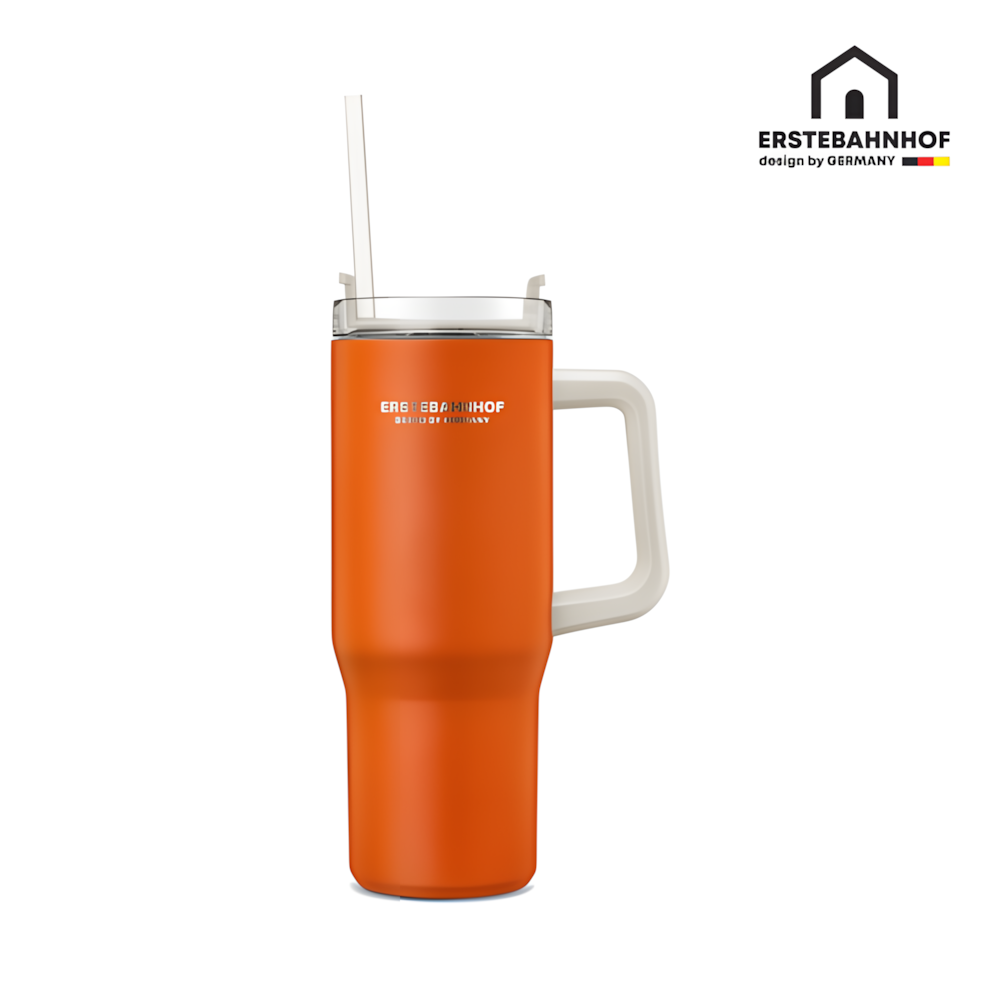 리유저블 보온보냉 진공 스테인레스 텀블러 591ml, 선셋