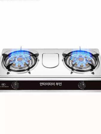 가스레인지 2구 일반 중화요리 식당 가스렌지 고화력 스마트센서 가정용 업소용