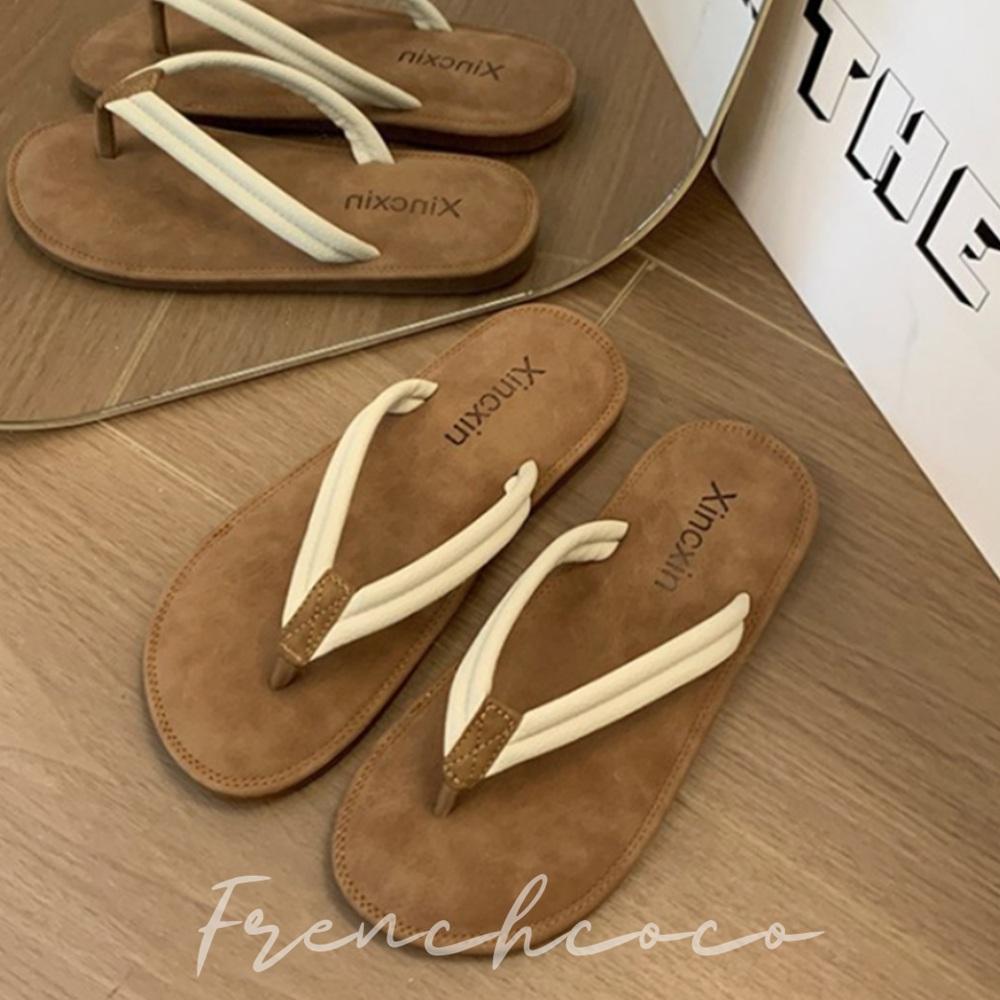 프렌치코코 여름 해변 쪼리 데일리 플립플랍