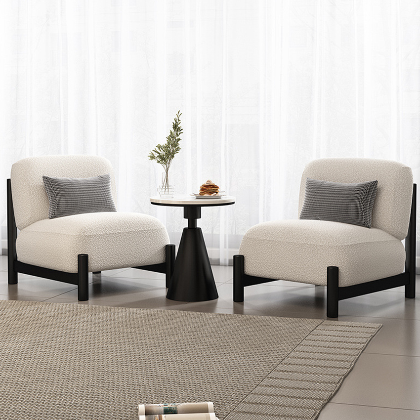 아르코 라운지 인테리어 서재 패브릭 체어 Arco Lounge Chair - 상세 이미지 5