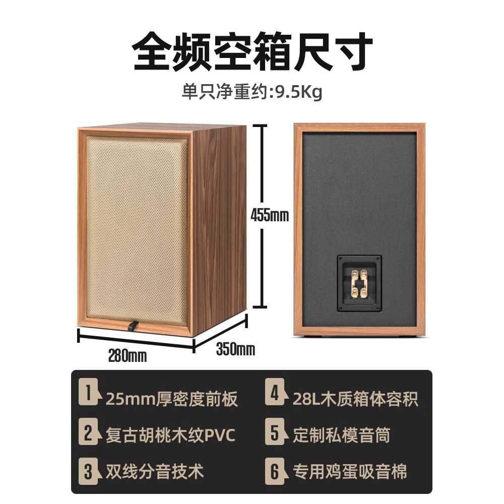 스피커통 8인치 인클로저 커버 스피커 만들기 DIY 17.1cm - 상세 이미지 4