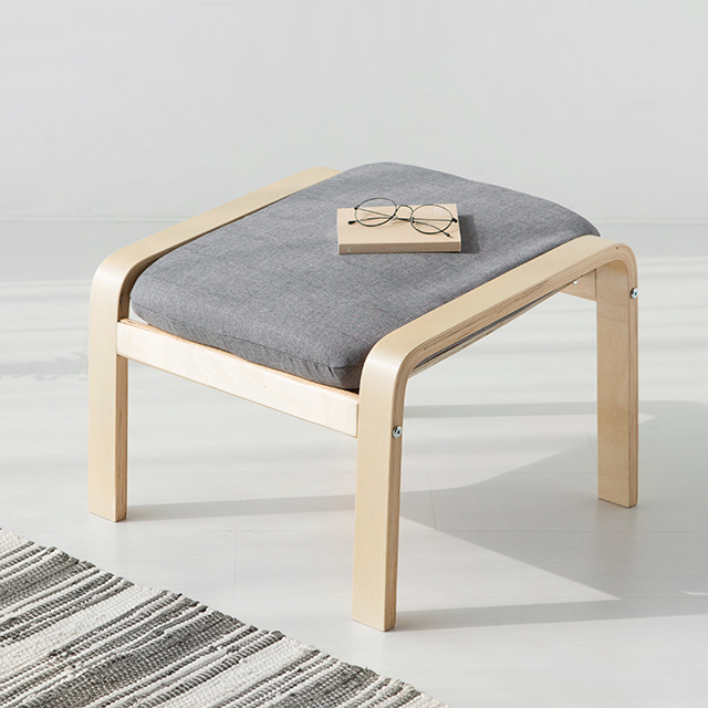 EBO 풋스툴 H38 라이트그레이 9920.7858