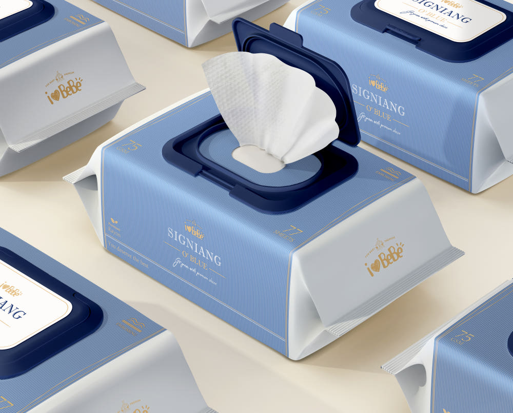 아이러브베베 시그니앙 75g 물티슈 77매 5팩