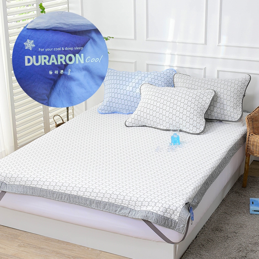 여름 냉감 패드 특 대형 카페트 180x220 국산 듀라론 쿨 매트 공장직영 러그