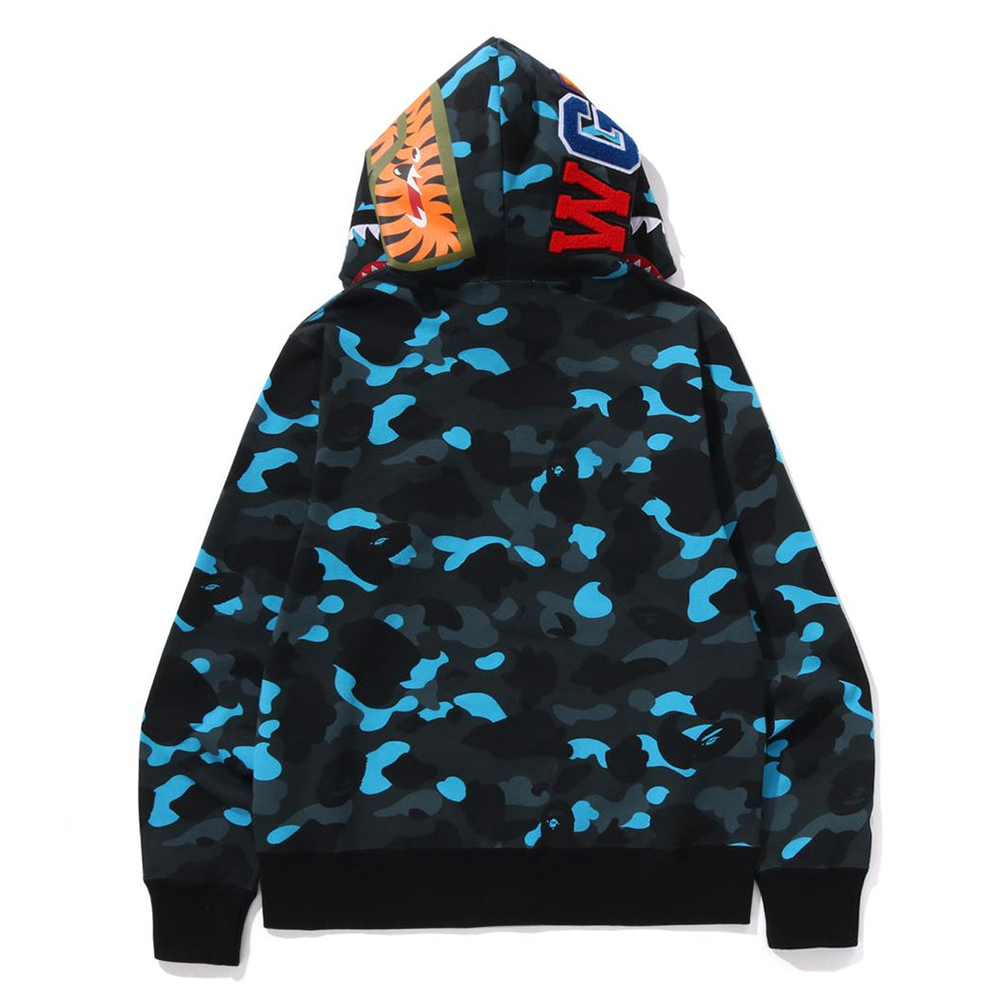 베이프 X HELINOX 후드집업 SHARK FULL ZIP HOODIE 1L23-115-901 - 상세 이미지 3