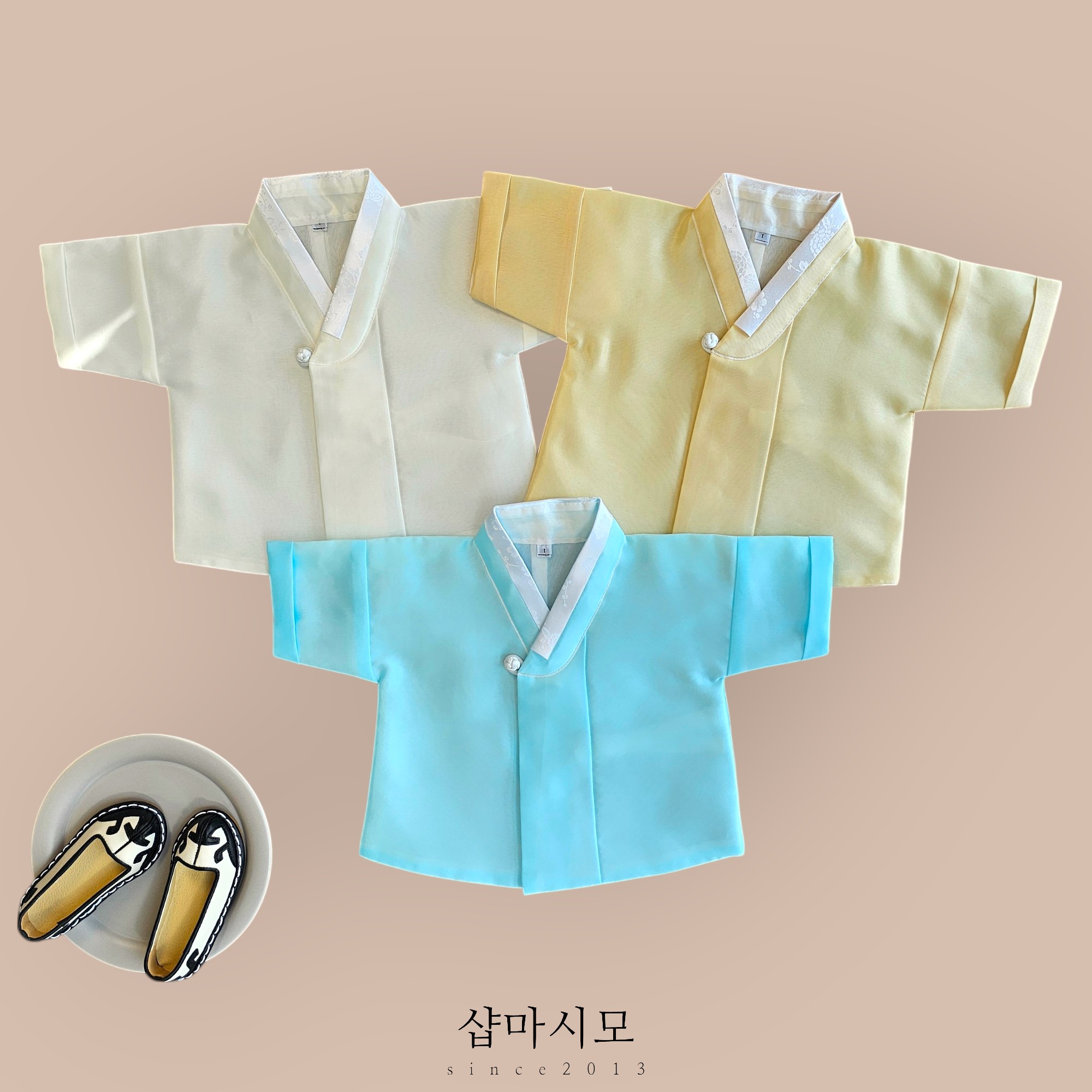 반팔 저고리 바지 여름 단품 여아 남아한복 돌 아기 키즈 생활 개량