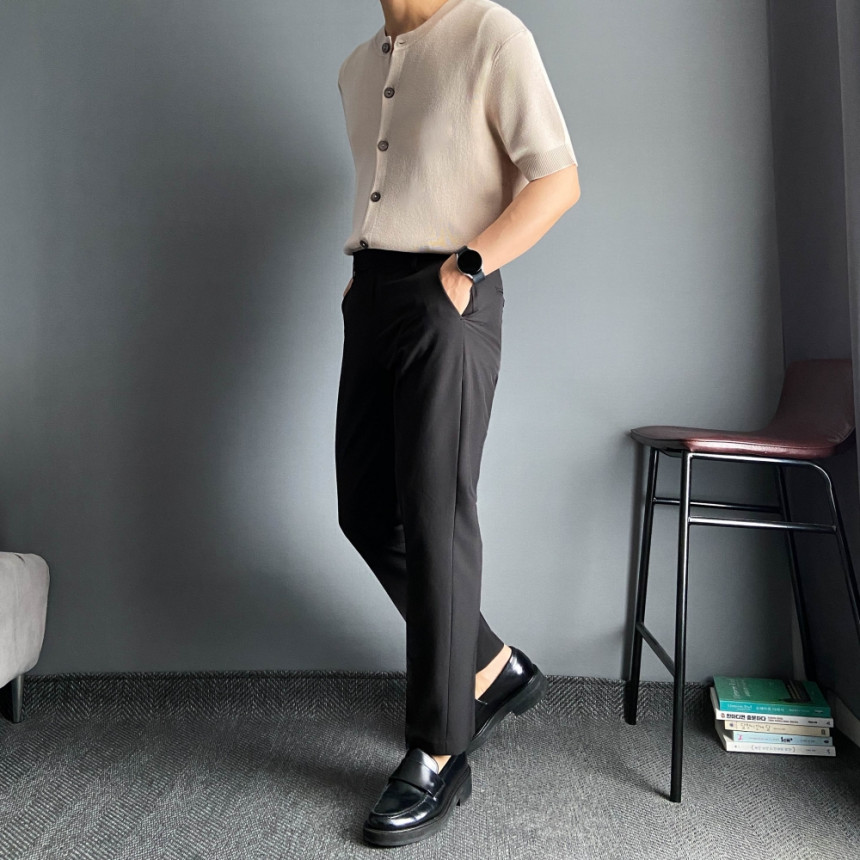 남자여름슬랙스 쿨슬랙스 남자냉장고바지