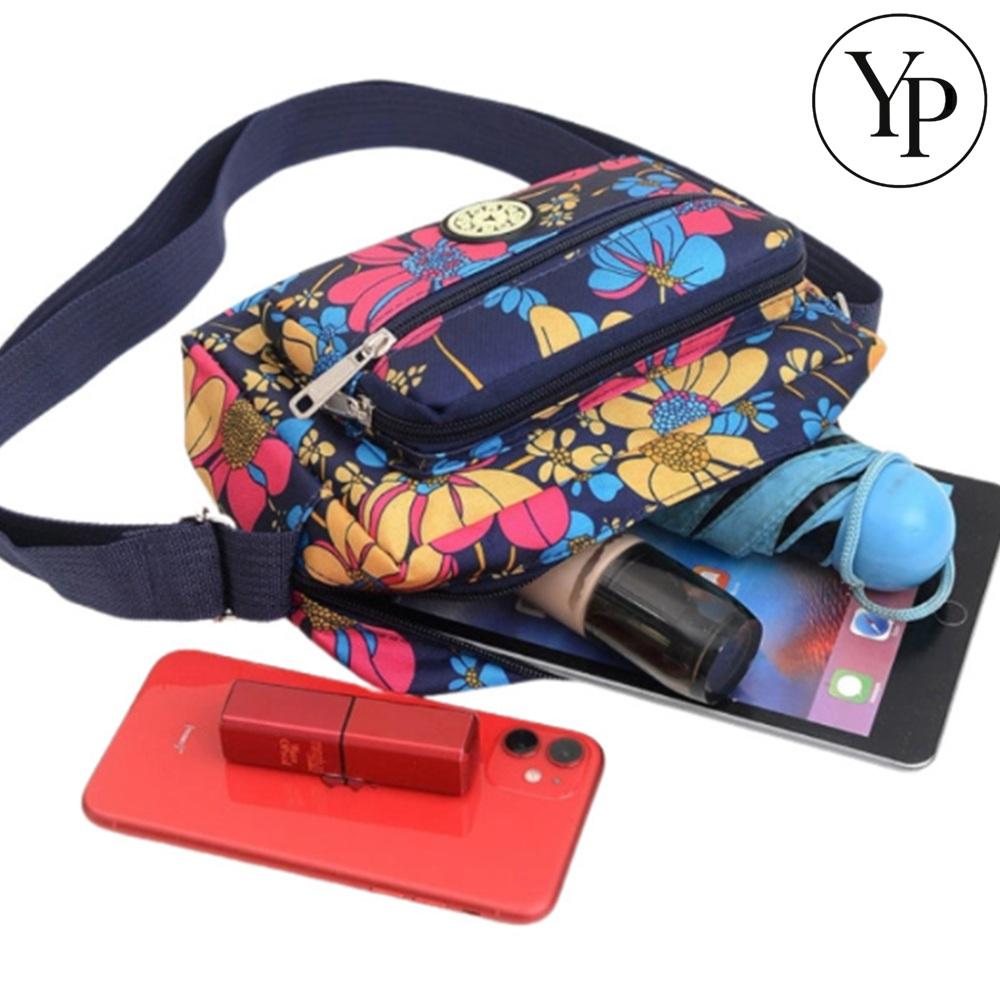 여성 가방 크로스백 폰가방 중년 40대 50대 꽃무늬 여행용 파우치