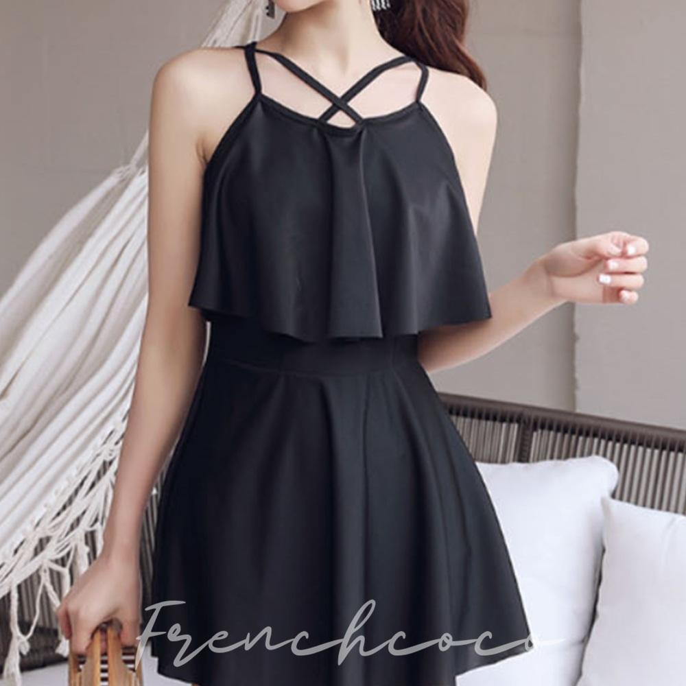 프렌치코코 원피스형 수영복 비키니 모노키니