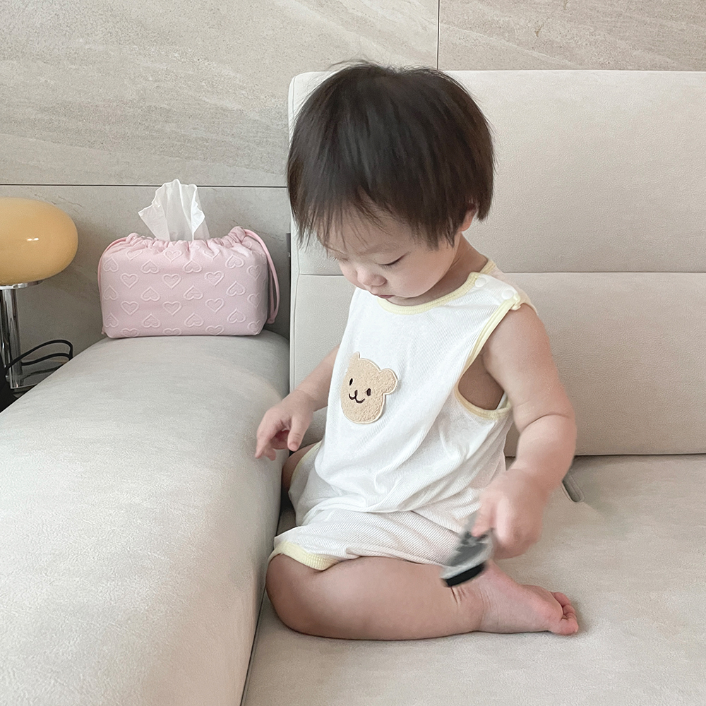 쉐베베 아기 여름 수면조끼 꿀잠 잠옷 젤리 쉐고미 - 상세 이미지 2