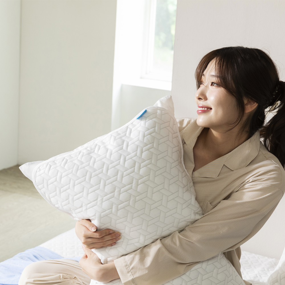 시온 듀라론 베개커버 쿨 시원한 여름 냉감 아이스 쿨링 50x70 이미지 2