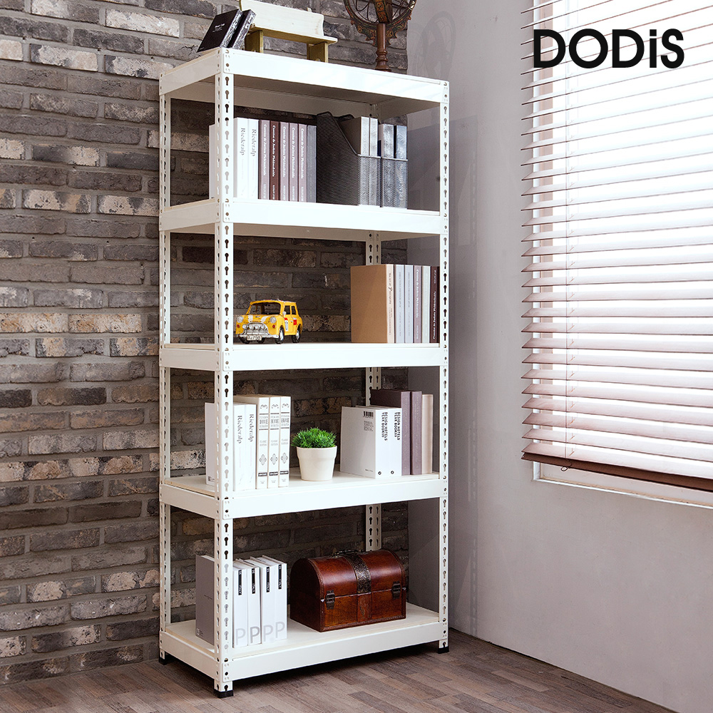 뮤트 5단 팬트리 문뒤 다용도실 무타공 시스템 선반 책 모듈 선반장 6003001500