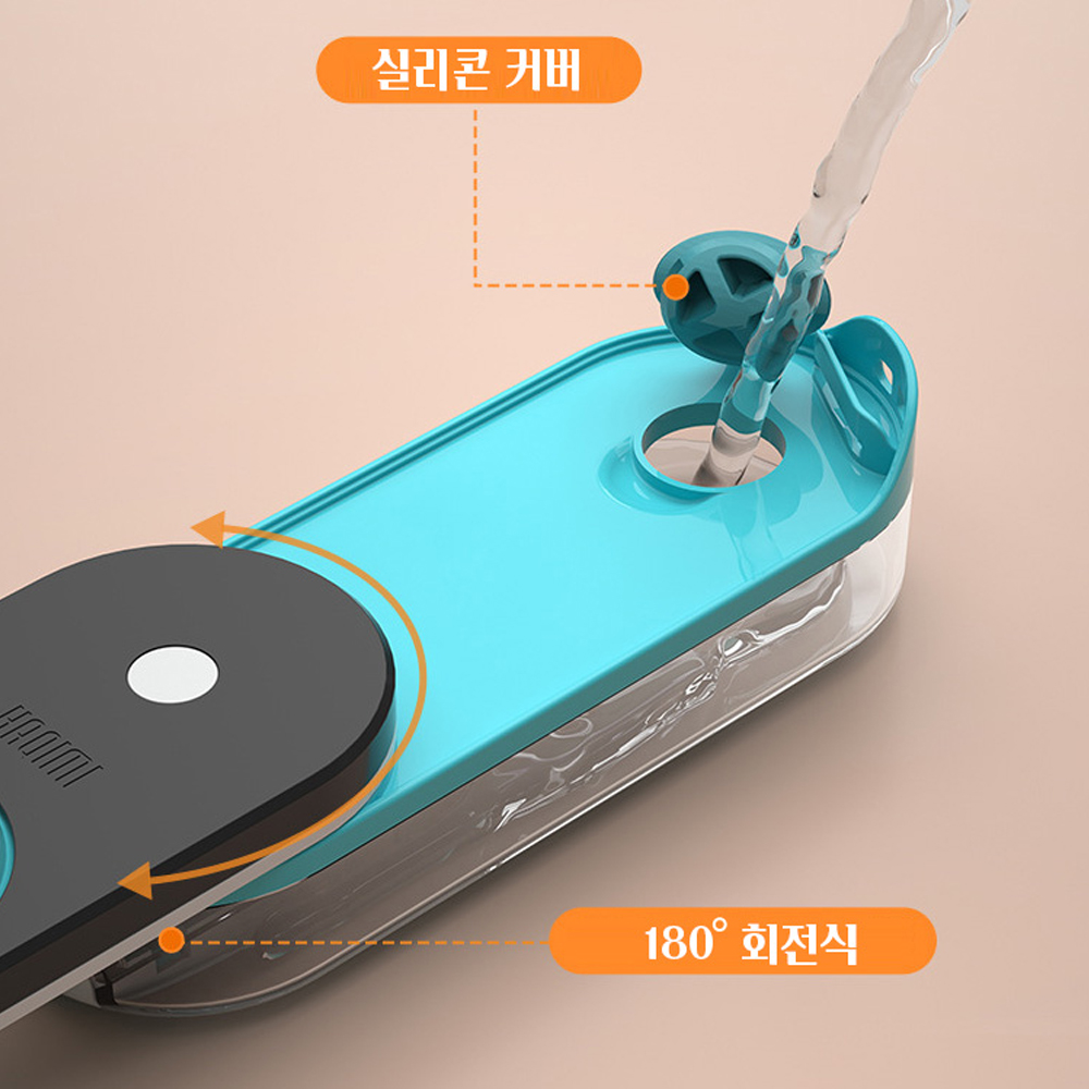 개과천선 오리엘 강아지 물병 애견 휴대용 급수기 강아지 물그릇 고양이 물통 접이식 이미지 8