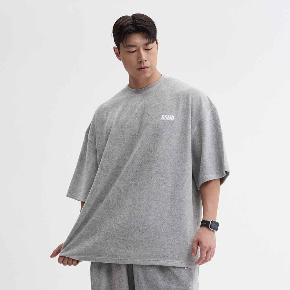 비스트모드 헤비타올 헬스 오버핏 반팔 티셔츠 짐웨어 BSMD 제품 이미지