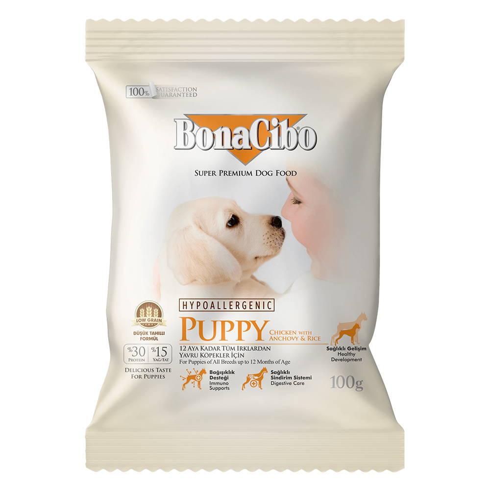 보나시보 강아지사료 300g 샘플사료 기호성 / 어덜트 램&라이스 이미지 6