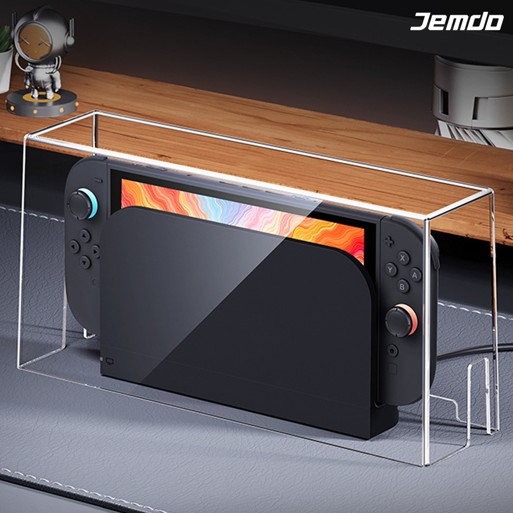 닌텐도 스위치2 독 케이스 JEMDO 아크릴 먼지방지 방진 커버