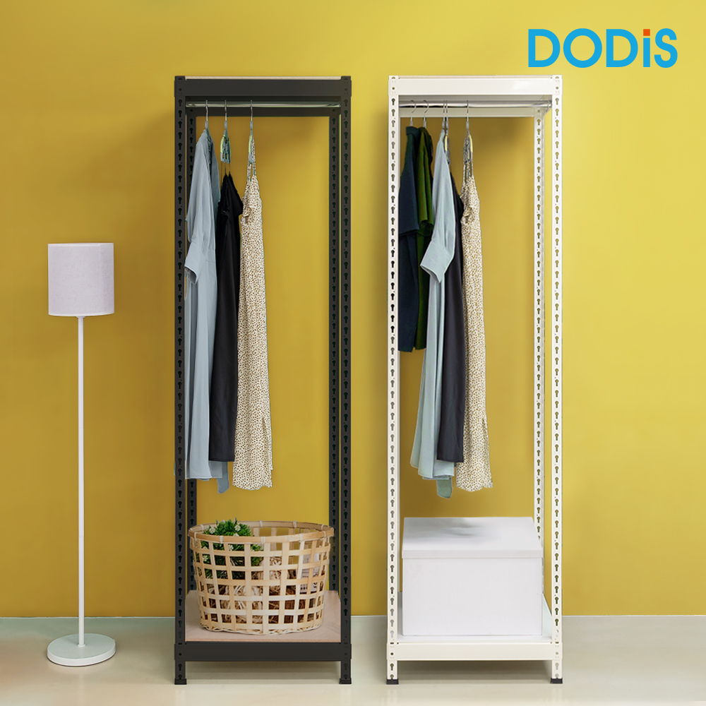 뮤트 시스템 행거 스탠드 옷걸이 드레스룸 고정식 행거 올인원 반조립 12005002100