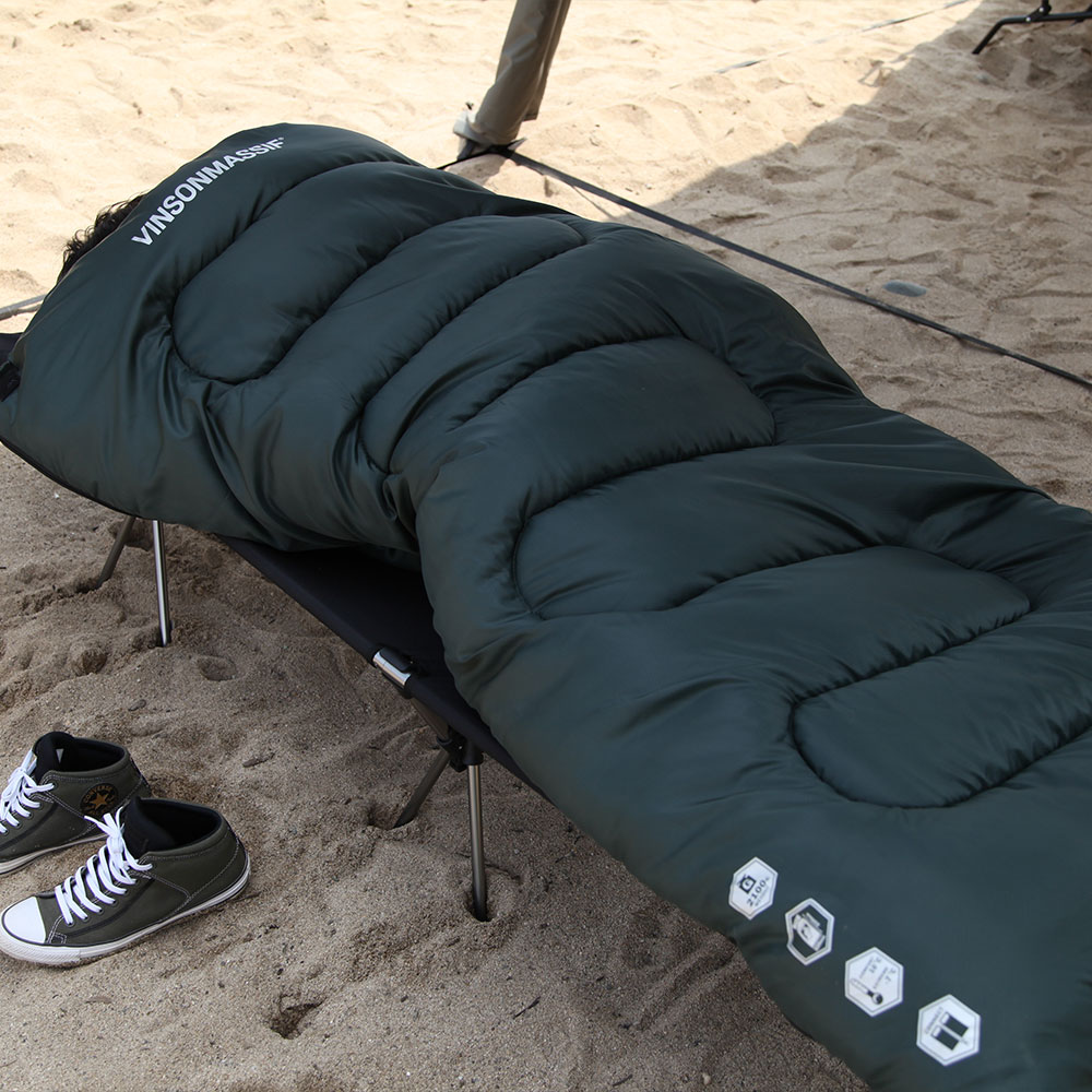 빈슨메시프 히프노스 침낭 경량 사계절 동계 백패킹 차박 캠핑침낭 2100g, 네이비