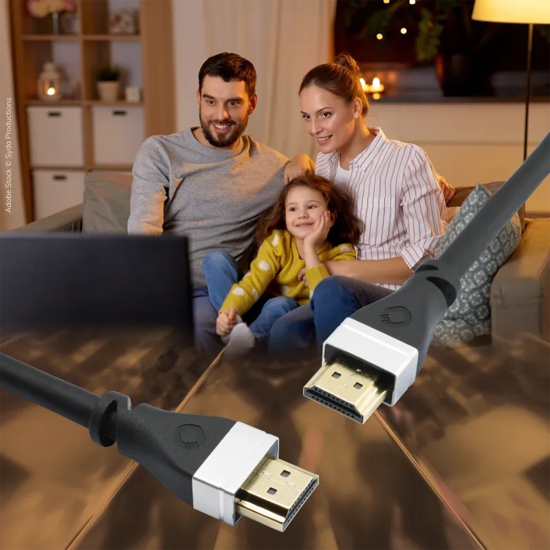 [Oehlbach] 오엘바흐 VIDEO LINK HDMI 케이블 1M, 1.5M, 3M (D1C33100, D1C33101, D1C33103) - 상세 이미지 5
