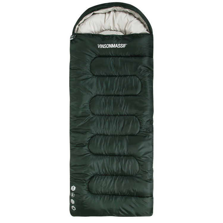 빈슨메시프 히프노스 침낭 경량 사계절 동계 백패킹 차박 캠핑침낭 2100g, 카키
