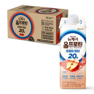 [단백질 20g] 뉴케어 올프로틴 워터 사과맛 350mL 18팩 단백질음... 맛있게 먹은 솔직 후기 - 상품 이미지 4