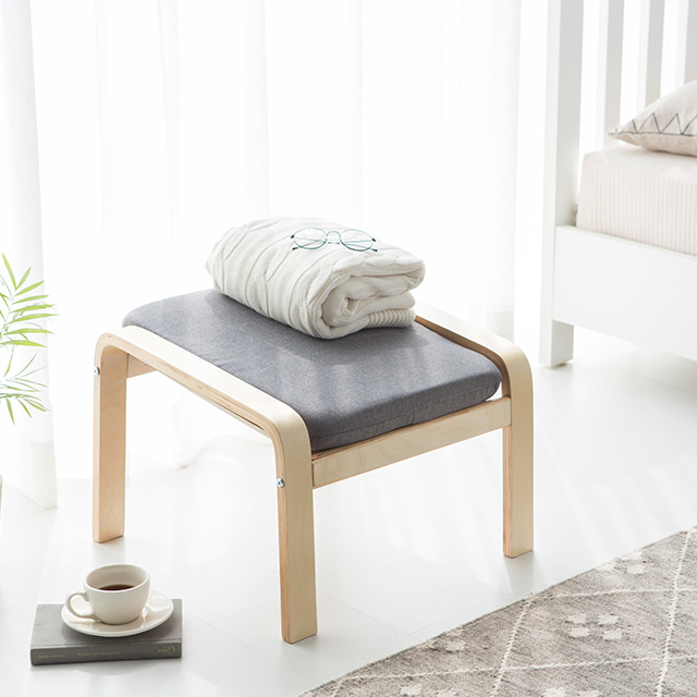 EBO 풋스툴 H38 라이트그레이 9920.7858