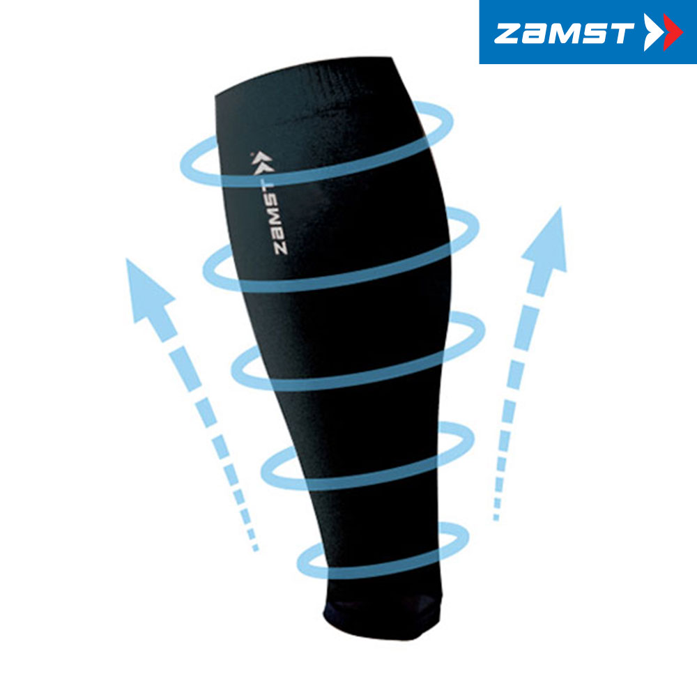 잠스트 종아리보호대 LC1 카프슬리브 레그 압박 러닝 축구 테니스 아대 2개입 - 상세 이미지 2