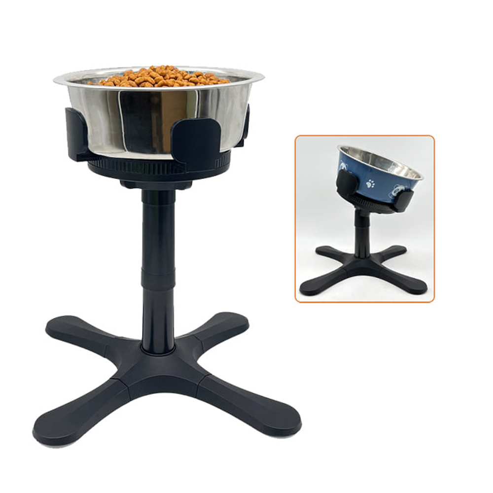 개과천선 젠틸 각도 높이조절 강아지 식기 3단 강아지 밥그릇 고양이물그릇 고양이 식기 1구