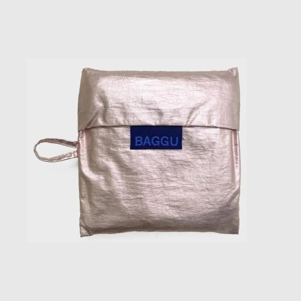 바쿠 숄더백 STANDARD BAGGU 메탈릭 핑크골드 4582698813668 - 상세 이미지 3