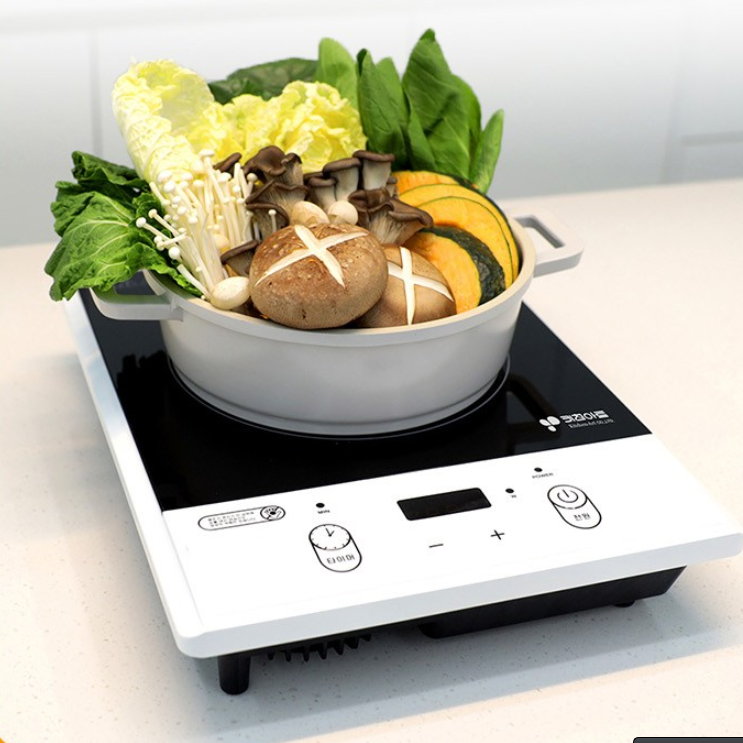 키친아트 1구 하이라이트 가정용 주방 캠핑 미니 휴대용 전기레인지 렌지