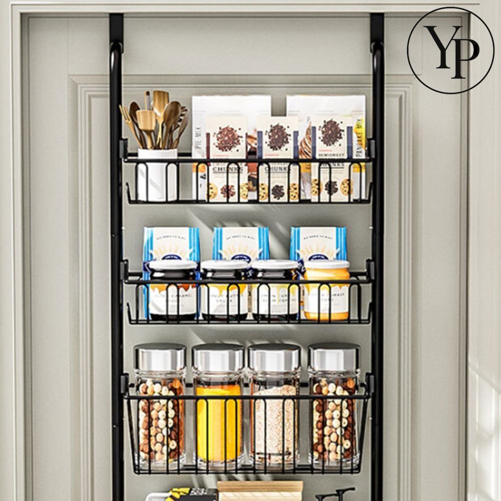 문걸이 수납 선반 메쉬망 세탁실 주방 틈새 정리함 걸이 브라켓