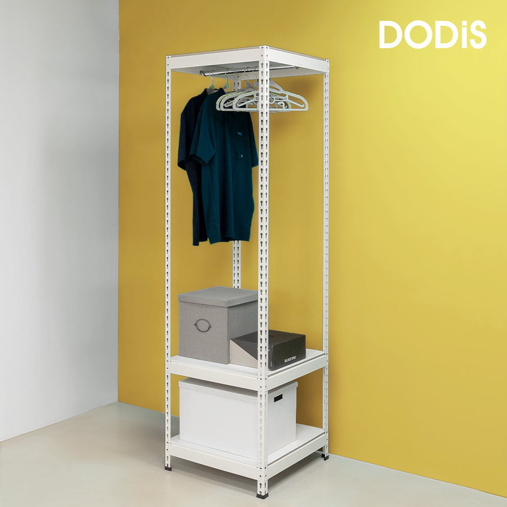뮤트 시스템행거 디자인 행거 드레스룸 모듈 옷장 올인원 반조립 고정식 6006002100