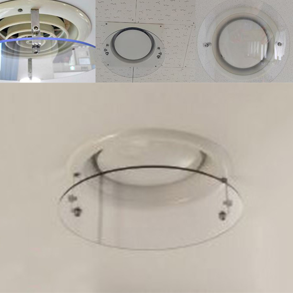 원형 덕트 바람막이 천장 에어컨 풍향조절 디퓨저 컨트롤러